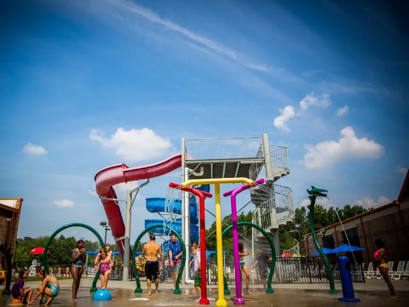 Outdoor pool at Ambler Y