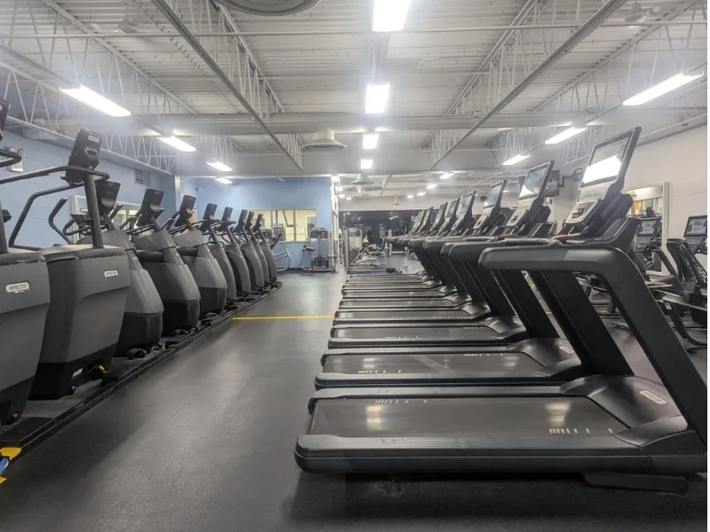 Cardio equipment at Boyertown Y