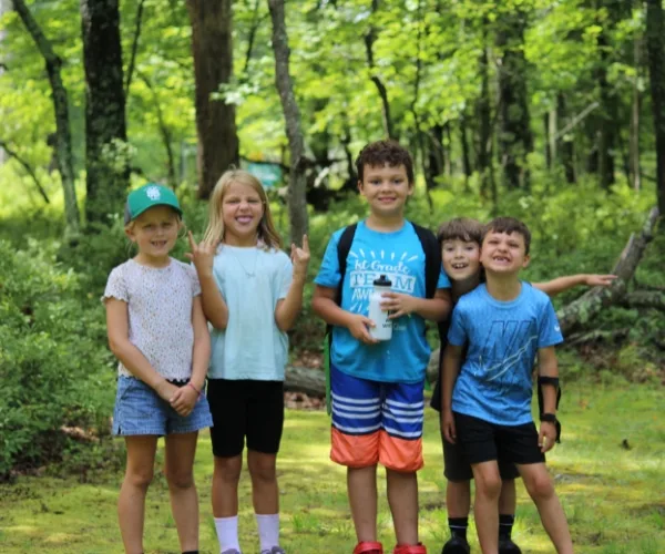 Friends enjoying the day at Camp Speers