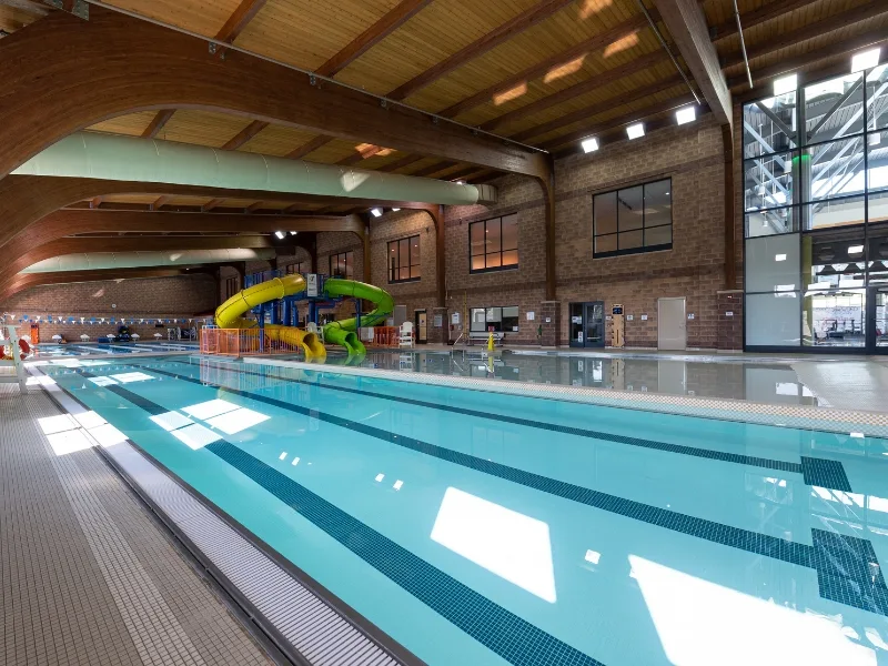 Indoor pool at Haverford Area Y