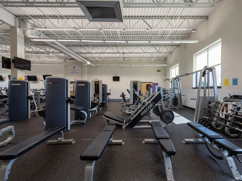 Strength training equipment at Northeast Family Y