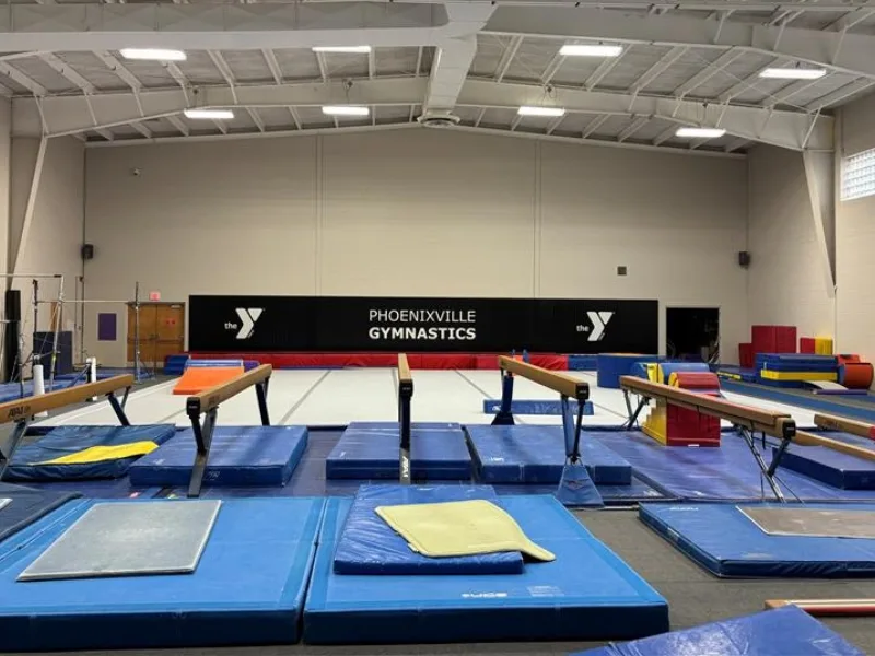 Gymnastics center at Phoenixville Y