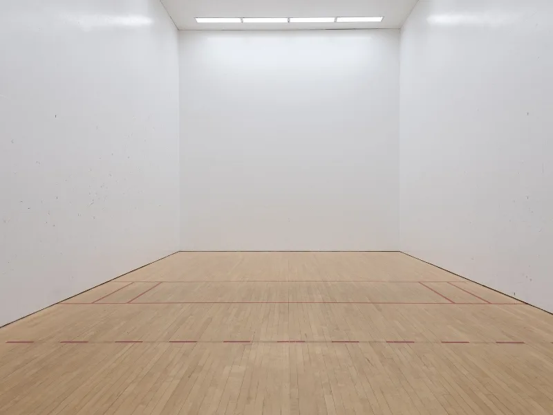 Indoor racquetball courts at Phoenixville Y