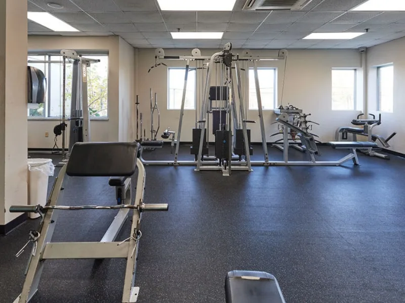 Strength training equipment at Pottstown Y