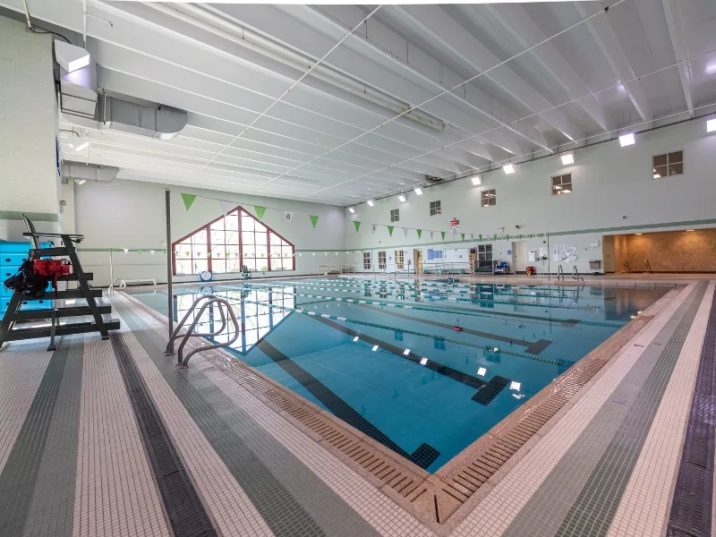 Indoor pool at Rocky Run Y