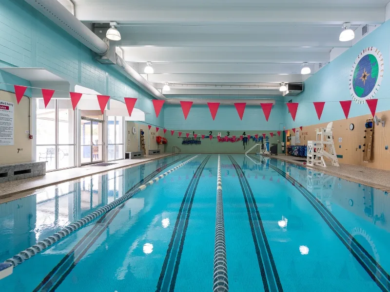 Indoor pool at Roxborough Y