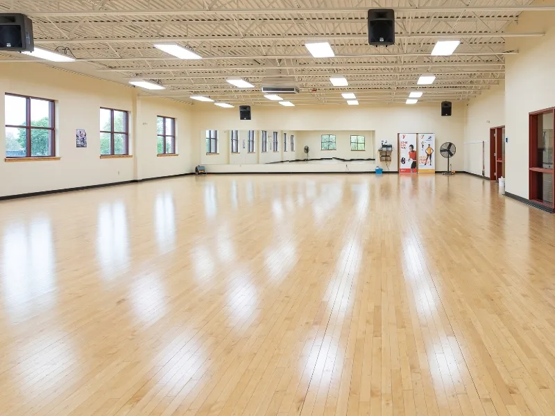 Group exercise studio at Spring Valley Y