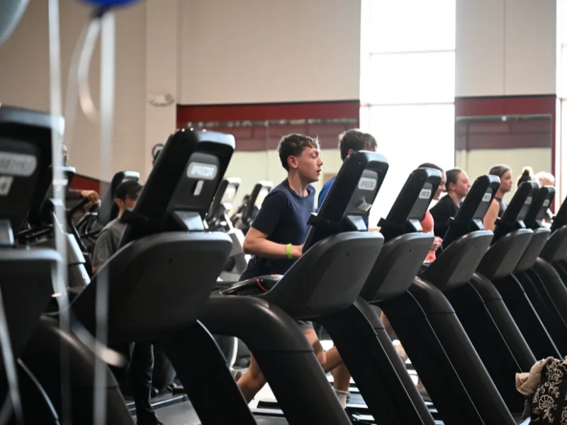 Cardio equipment at Spring Valley Y