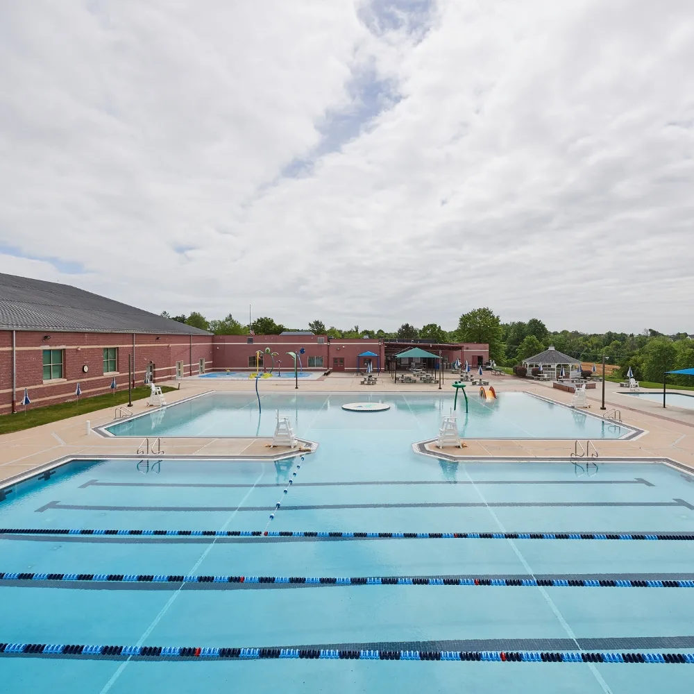 Outdoor pool at the Spring Valley Y