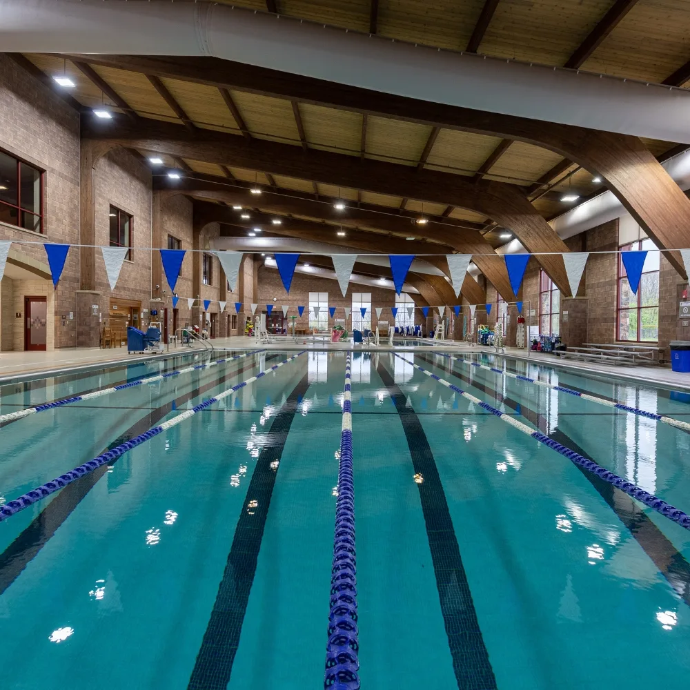 Indoor pool at Upper Perkiomen Valley Y
