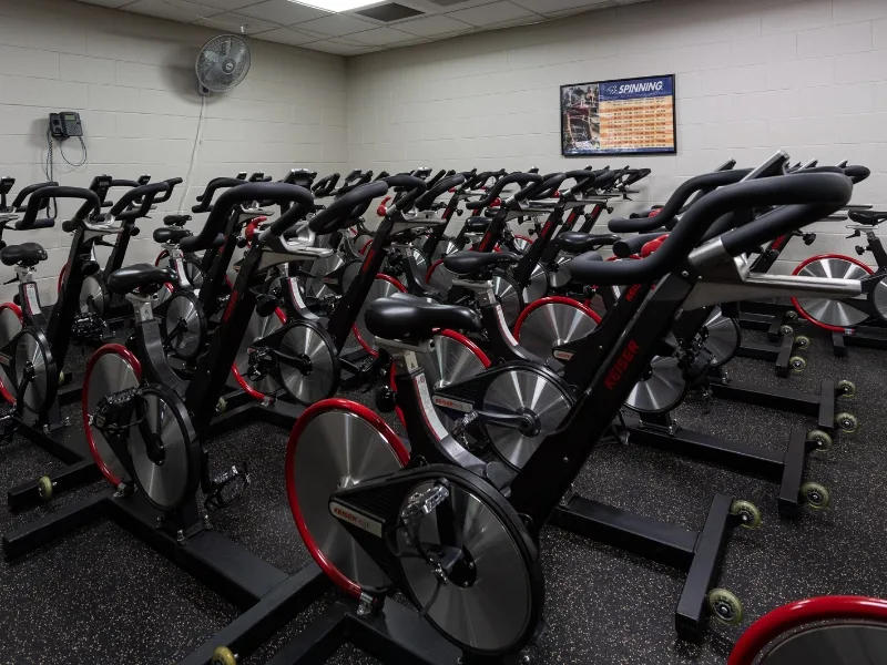 Group exercise studio at West Philadelphia Y