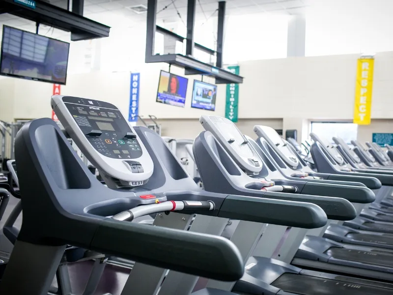 Cardio equipment at West Philadelphia Y