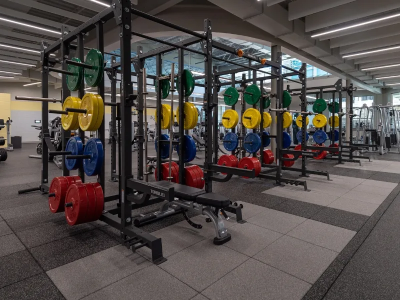 Strength training equipment at Willow Grove Y
