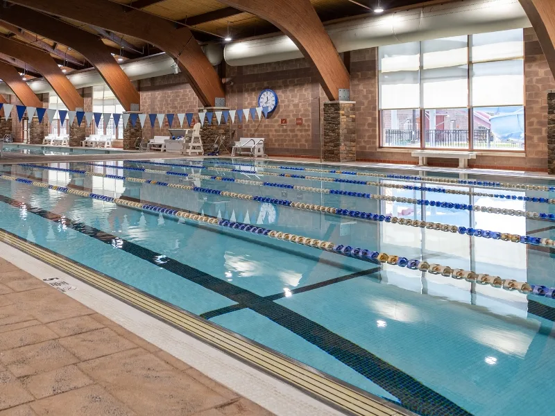 Indoor pool at Ambler Y