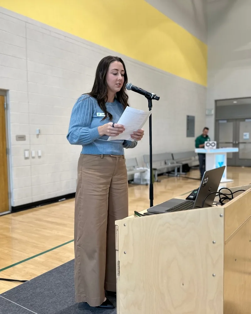 Association employee gives presentation at Willow Grove Y