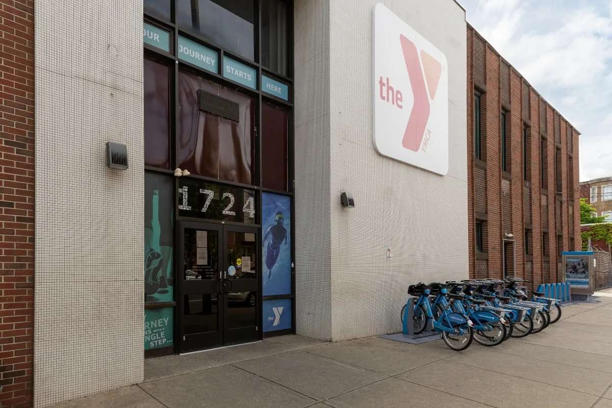 Outdoor entrance of Christian Street Y