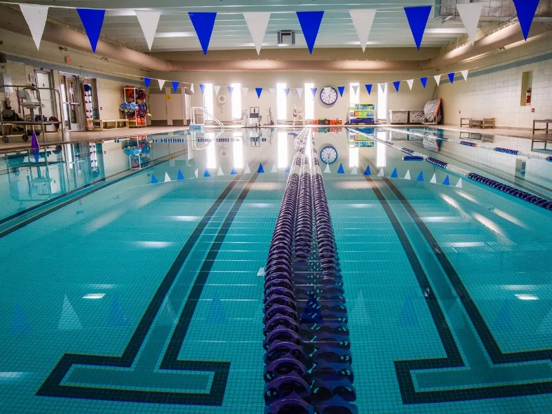 Indoor pool at Columbia North Y