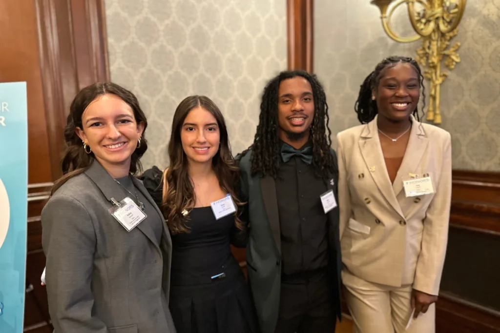 Teens at Teen Leadership event
