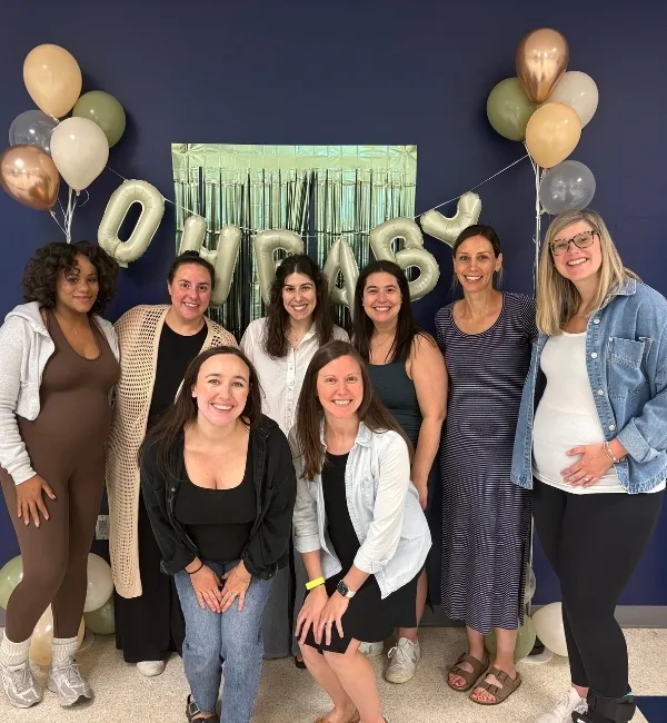 Baby shower event at Maternal Wellness program
