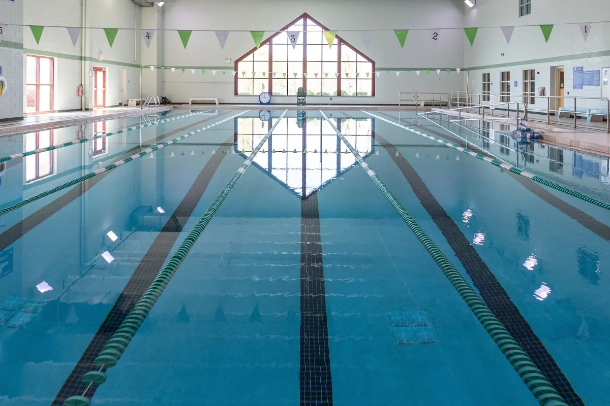 Indoor pool at Rocky Run Y