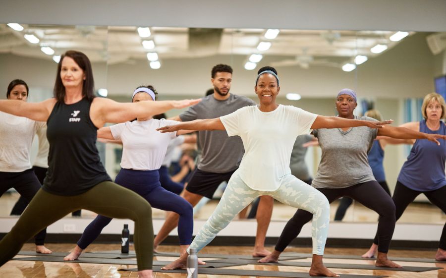Group fitness class