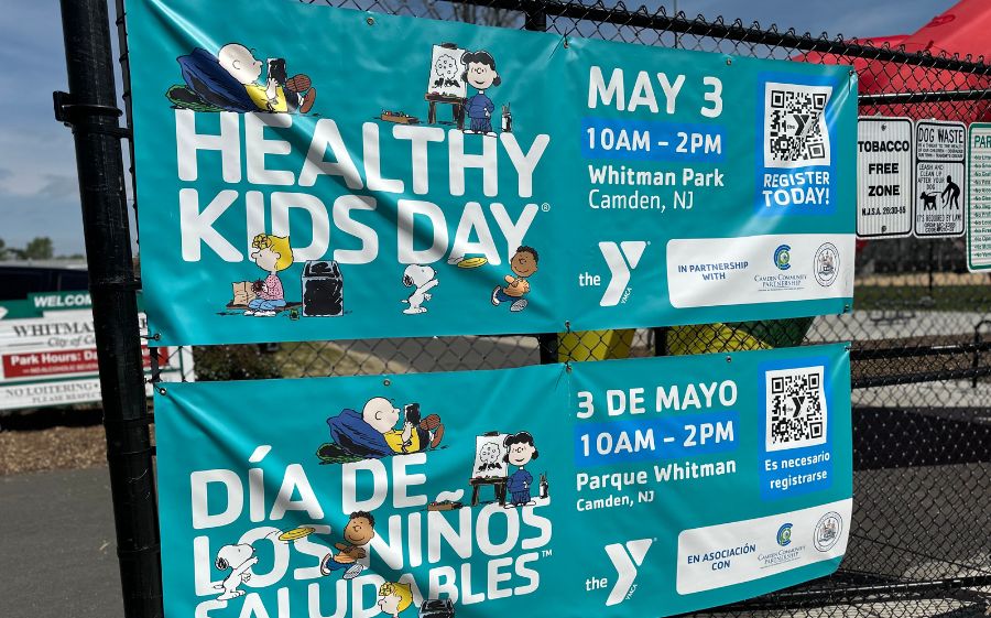 Camden YMCA Healthy Kids Day News Post