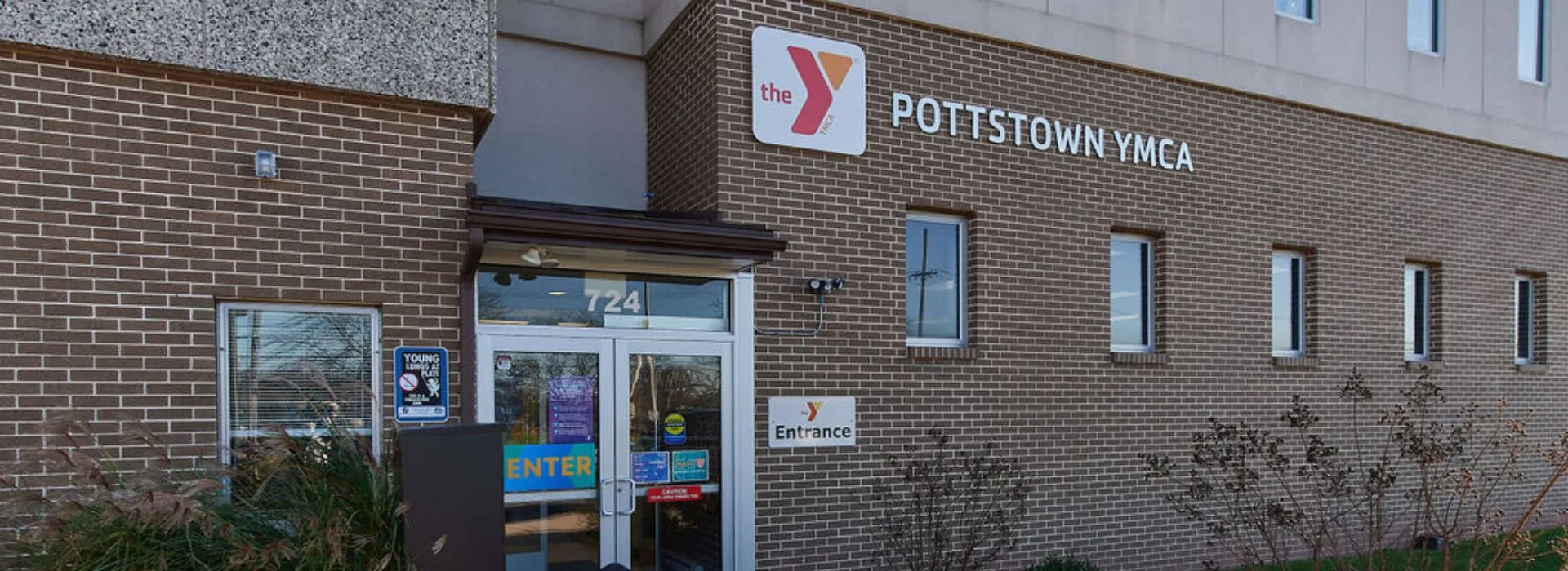 Pottstown YMCA - Small Banner - 1920 x 700