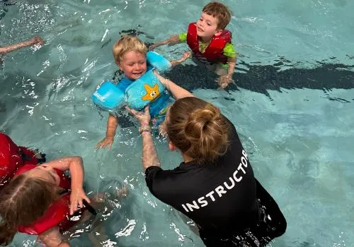 swim lesson grid image