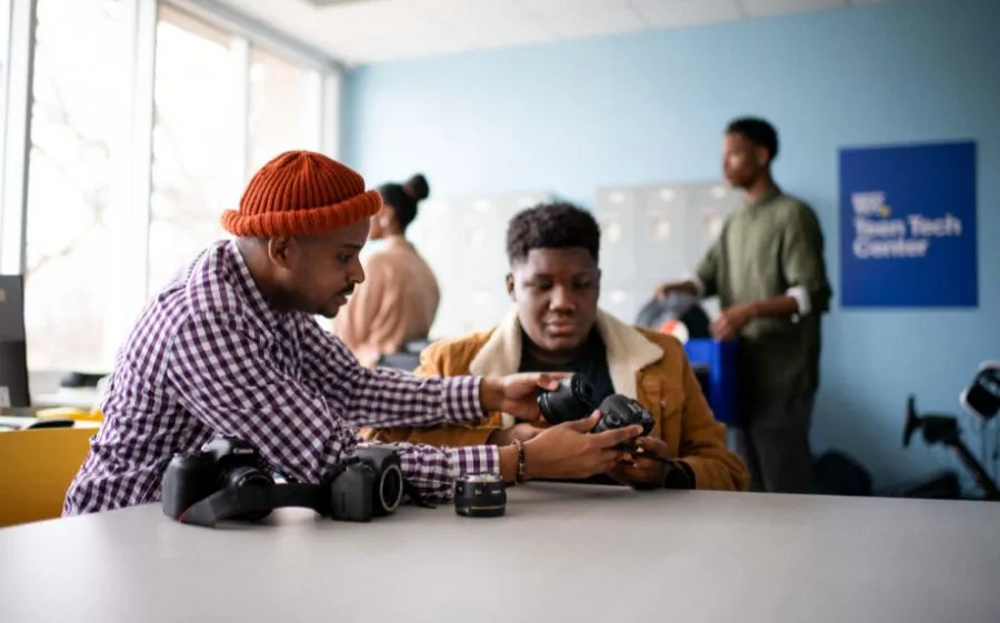 teen tech center - photography news post
