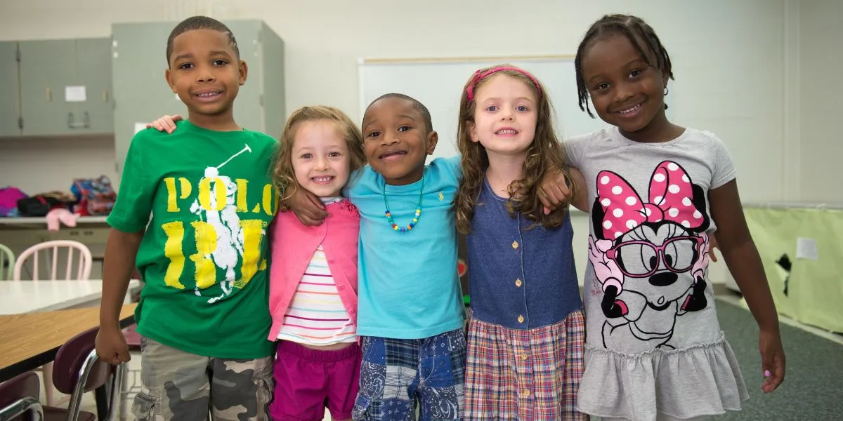 Children socializing