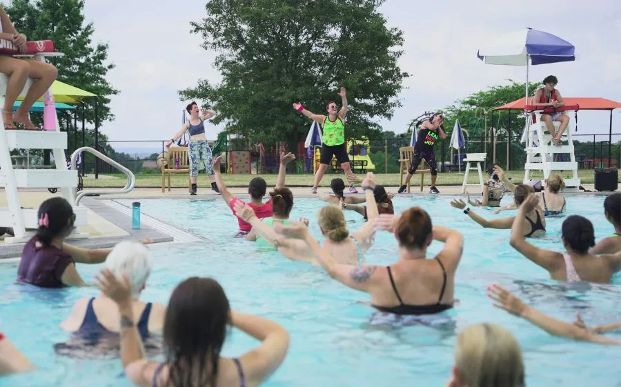 Zumba by the Pool Spring Valley YMCA News Post