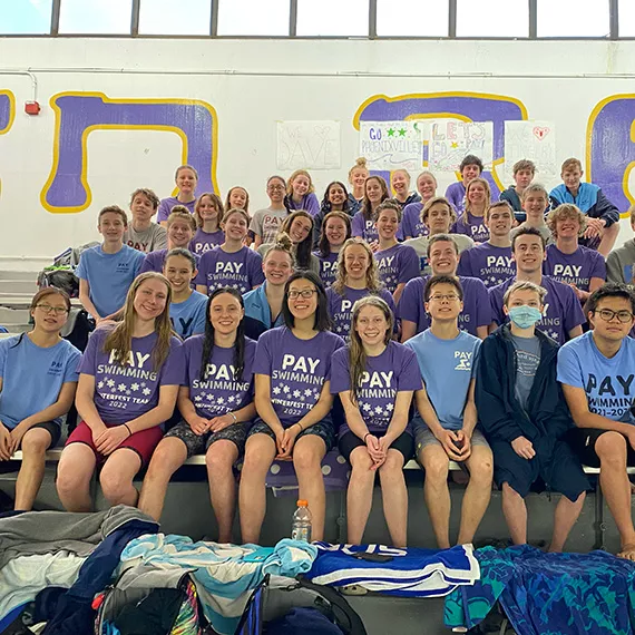 Phoenixville Swim Team Group Photo