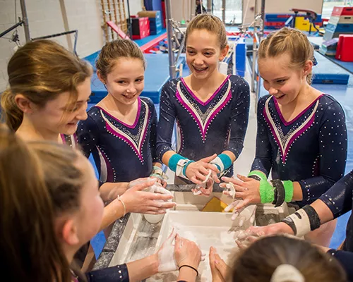 Gymnastics Team at the Y