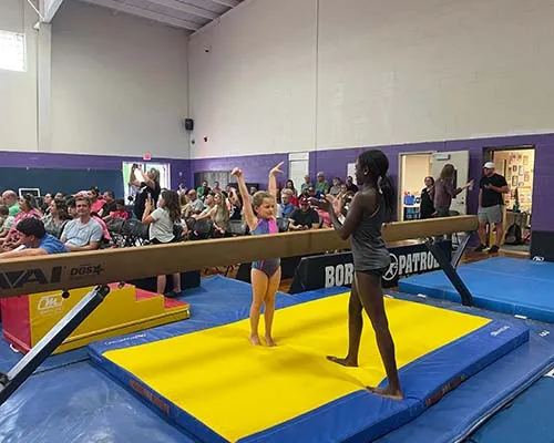 Gymnast Balance Beam