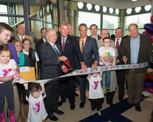 Haverford Y Ribbon Cutting