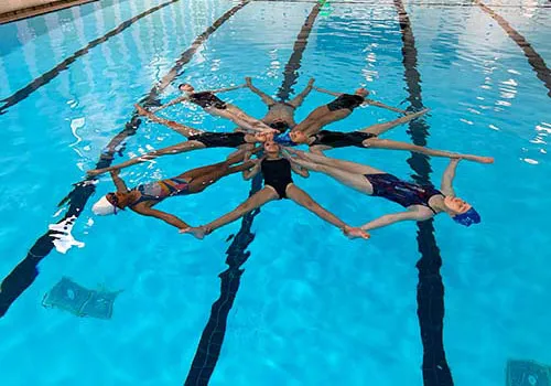 Synchronized swim lessons
