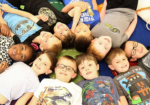 kids spending time together