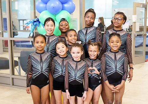 Gymnastics Team Photo
