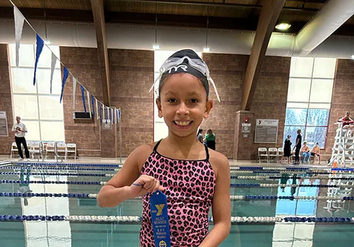 GPY Swim Team Medalist