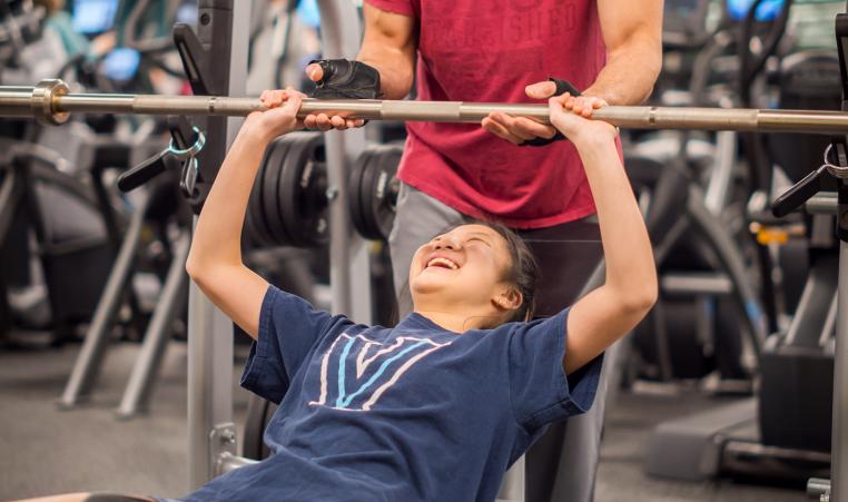 Teen Training Bench Press