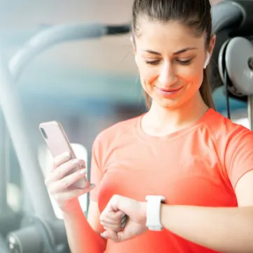 fitness workout phone news post