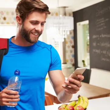 phone workout news post