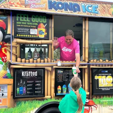Kona Ice Fundraiser News Post