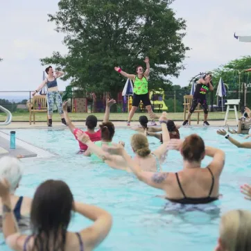 Zumba by the Pool Spring Valley YMCA News Post