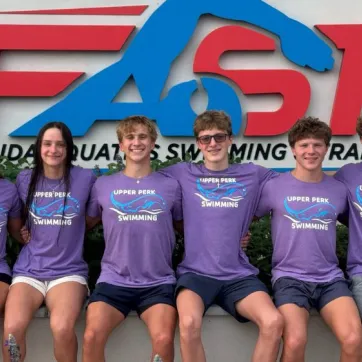 Upper Perk YMCA Swim Team LC Nationals News Post