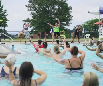 Zumba by the Pool Spring Valley YMCA News Post