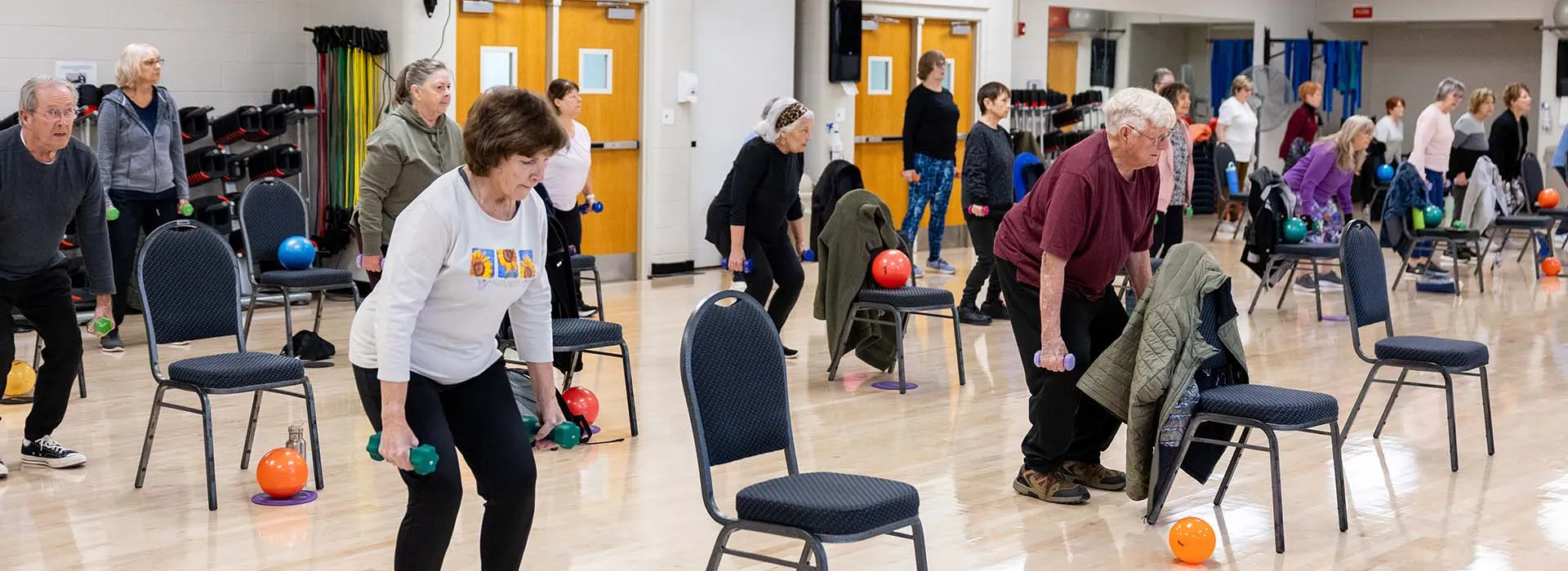 Senior Group Exercise Class